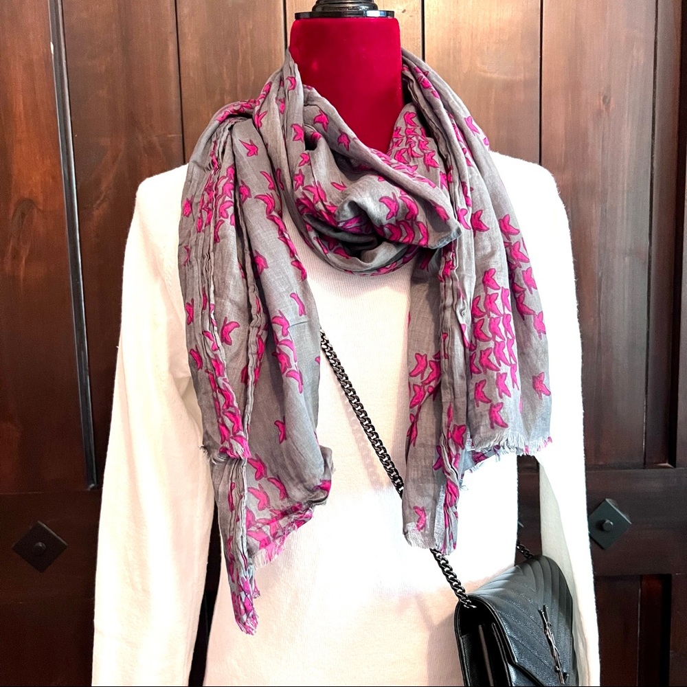 Rectangular scarf 100% cotton